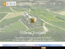 Tablet Screenshot of casaledivalle.com